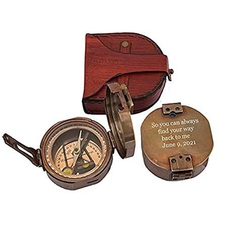 超人気 Magnetic Compass. Brunton Brass Beautiful 特別価格WOANIN Compass Brass好評販売中 Working 100% オブジェ、置き物