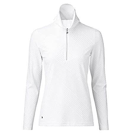 【88%OFF!】 新発売 特別価格Daily Sports Floy Womens Golf 1 2 Zip WHITE 100 M好評販売中 desertdaily.in desertdaily.in