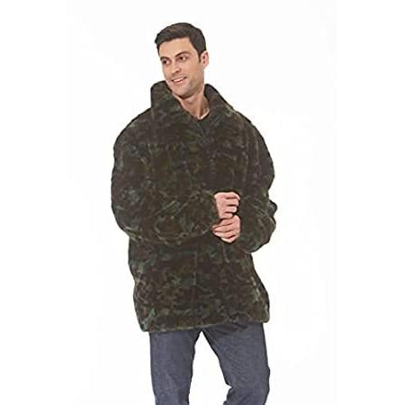 特別価格Bomber Style Camouflage Print Real Mink Fur Jacket for Men好評販売中 ライフジャケット