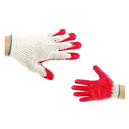 100％の保証 Red Knit String Pairs 300 Grip 特別価格Better Palm Kor好評販売中 in Made Gloves, Dipped Latex レイングローブ