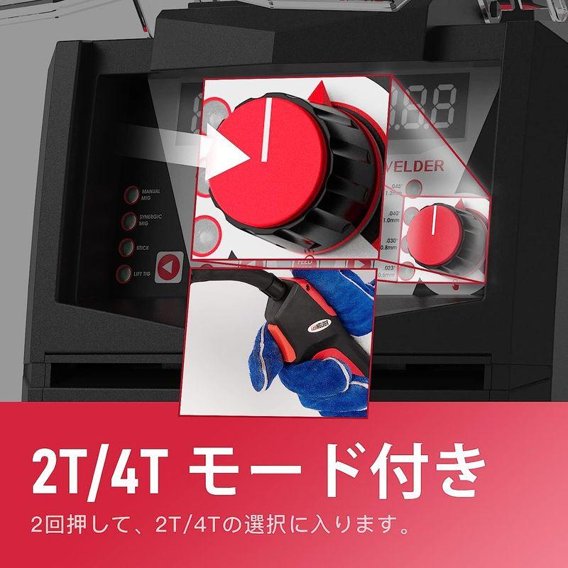 YESWELDER 半自動溶接機 MIG溶接機 100V 200V MIG-205A MIG/MAG YESWELDER 半自動溶接機 MIG溶接機 100V 200V MIG-205A MIG/MAG