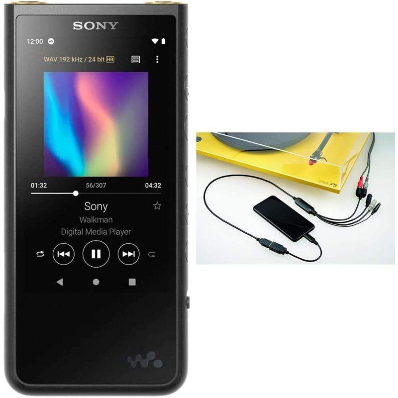 ウォークマンとADレコ(アナログ音源用)セットSONY ウォークマン 64GB ZXシリーズ NW-ZX507 ブラック NW-ZX507|beautiful-life88-3|02
