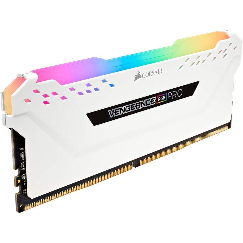 CORSAIR DDR4-3000MHz デスクトップPC用 メモリモジュール VENGEANCE RGB PRO シリーズ 16GB 8G メモリーカード 