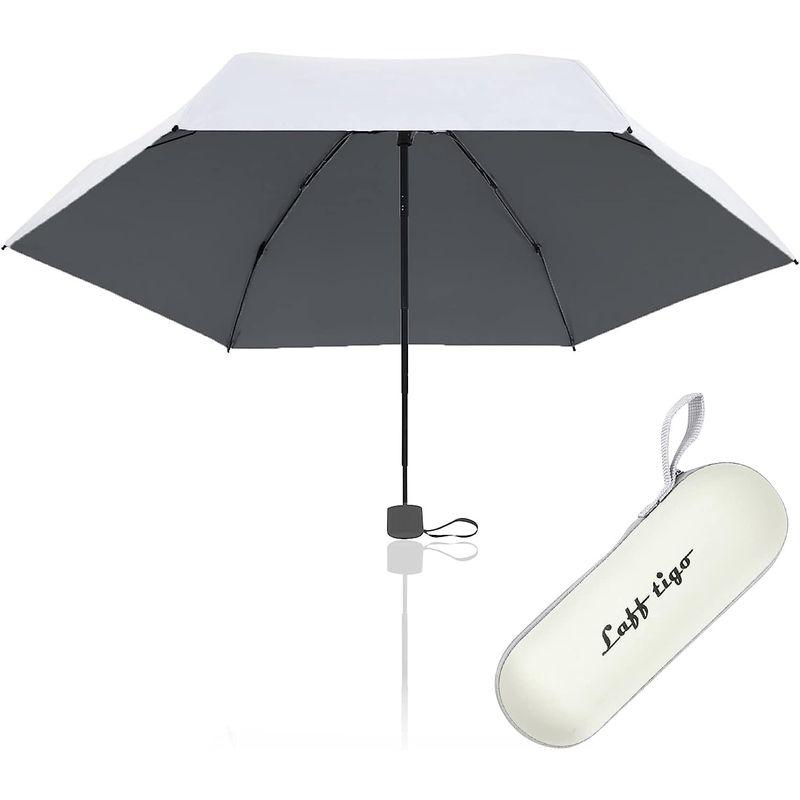 折りたたみ傘 UVカット 日傘 晴雨兼用 猫 レディース コンパクト ホワイト