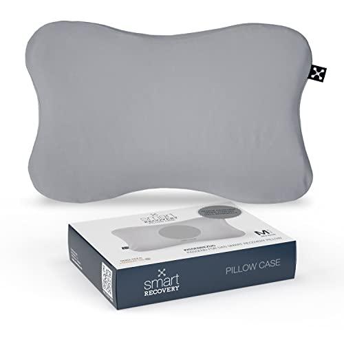 smartR　RECOVERY　PILLOWと枕カバー（グレー色）のセット