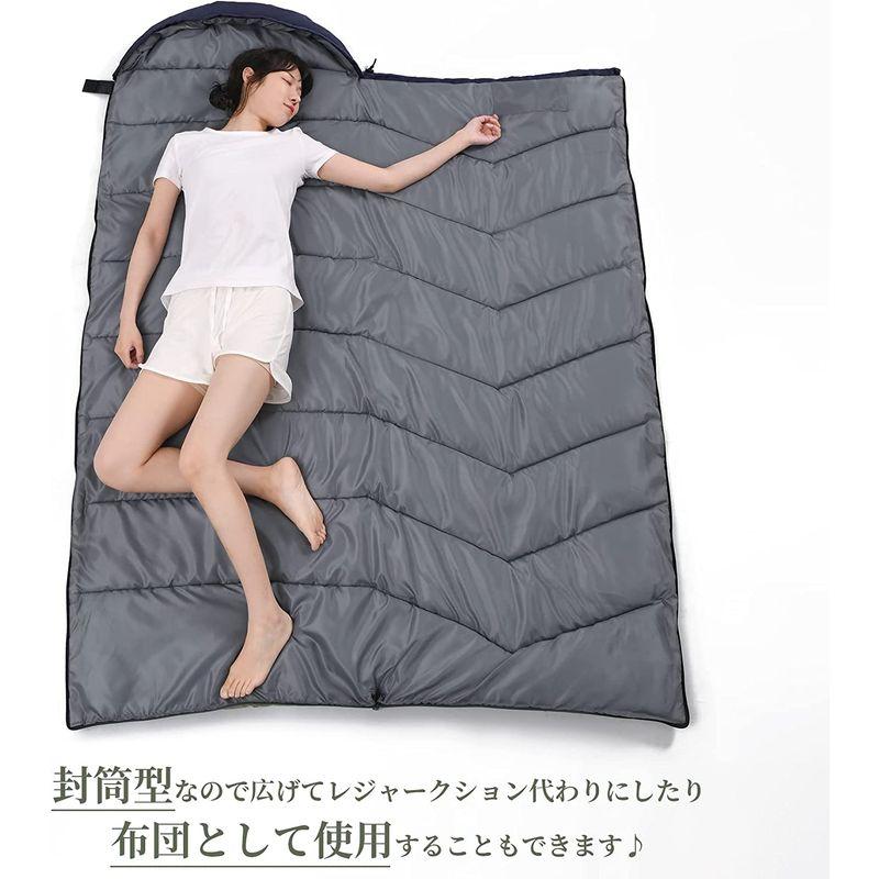 新品?正規品Cozyone 寝袋 シュラフ 保温 キャンプ 丸洗い可能 登山