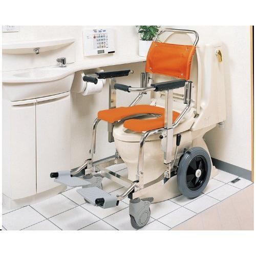 シャワーキャリー AG No.5822 ●規格：前輪樹脂仕様 介護用風呂椅子