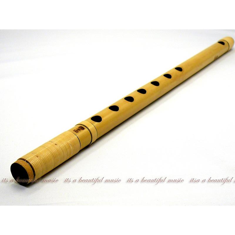 篠笛 獅子田 4本調子 紫山 大岡紫山 篠笛 お囃子用 お祭り用 6穴・7穴 4本調子 獅子田 籐本