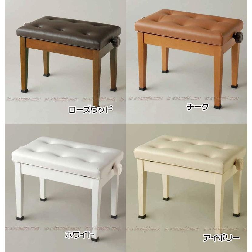 its】白いピアノ椅子も！4カラーの特注仕様！ピアノ椅子 イトマサAE