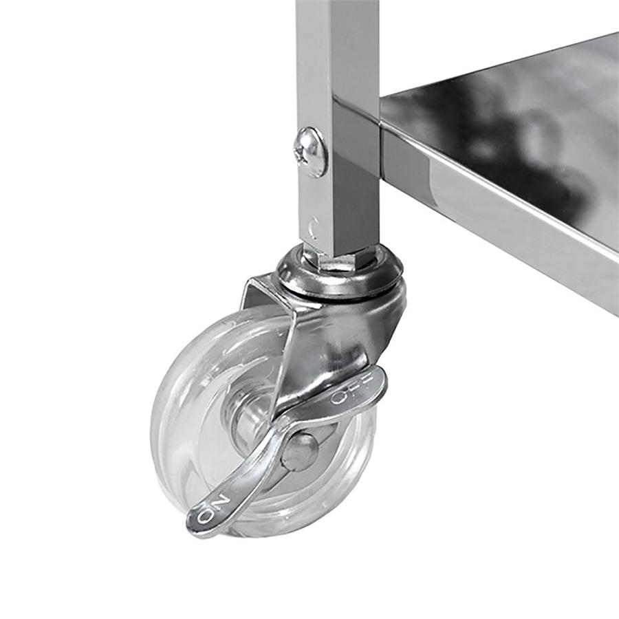 足立製作所 ステンレス天板キッチンワゴン（大）日本製