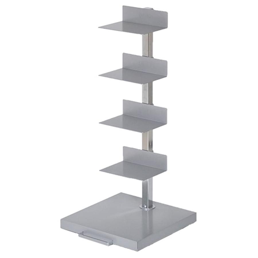 1個 家具・インテリア 足立製作所 ブックタワー ロータイプ 足立製作所