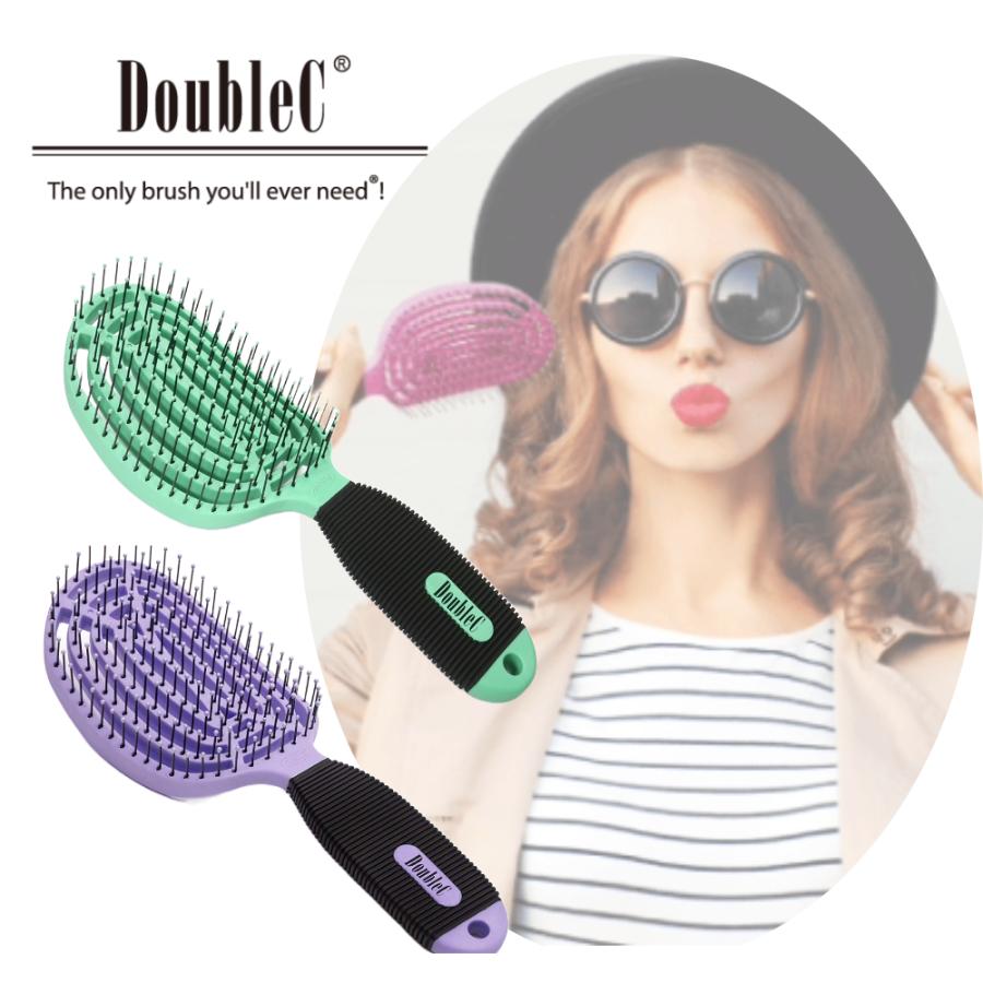 Nu Wayブラシ DoubleC ニューウェイ 速乾ブラシ ダブルシー ヘアブラシ ツヤ髪 キューティクルケア パサつきヘア 対策 ヘア