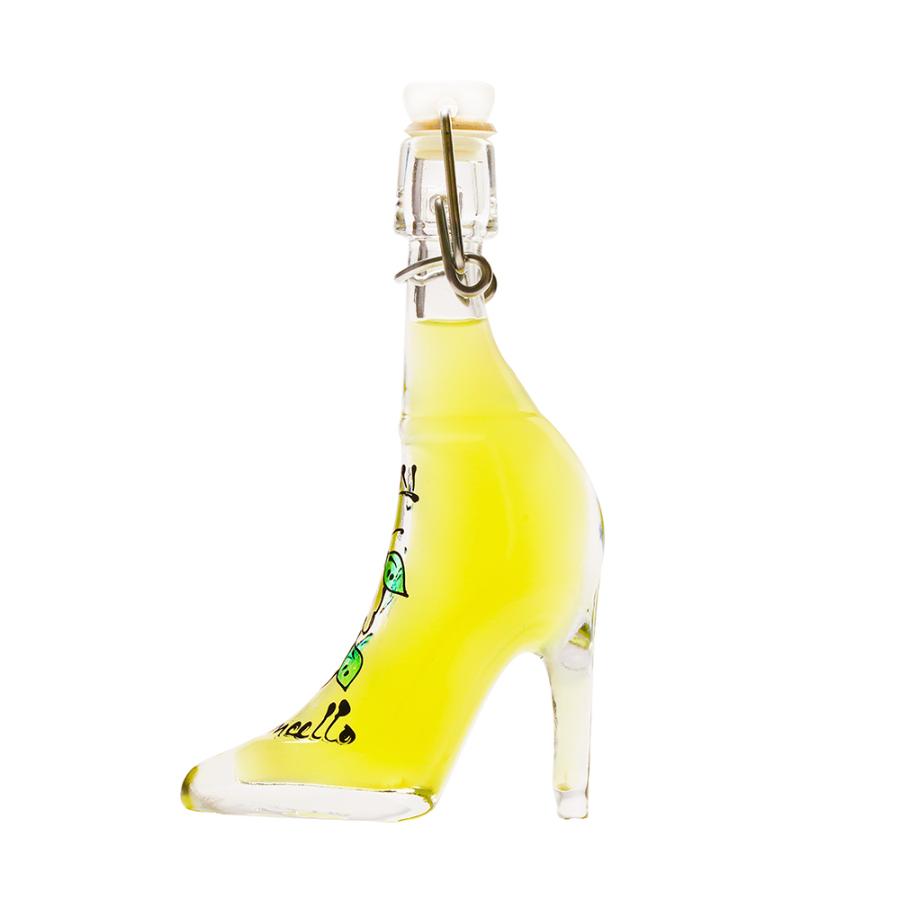 【ルーチェ】レモンチェッロ(200ml)＆ショットグラス　贈答用箱入り ルーチェ】レモンチェッロ(200ml)＆ショットグラス 贈答用箱入り