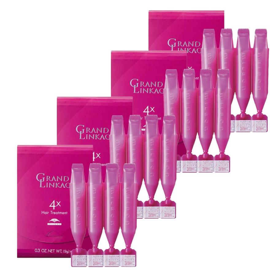4個セット】ミルボン グランドリンケージ 4X トリートメント 9g×4本