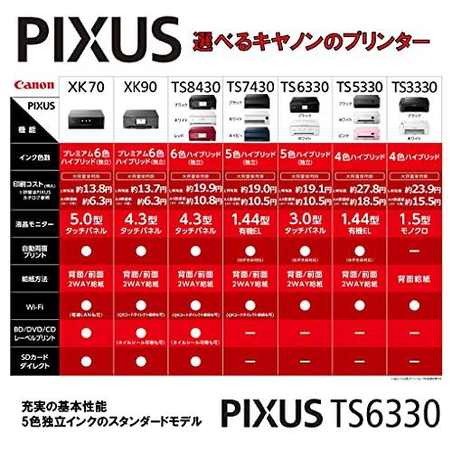 Canon プリンター A4インクジェット複合機 PIXUS TS5330 ホワイト 新品｜beautifuldays｜06