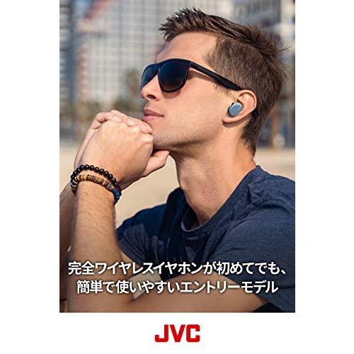 【新品】JVCケンウッド JVC HA-A10T-H 完全ワイヤレスイヤホン 本体質量5.2g小型軽量ボディ/最大14時間再生/防水仕様/Bluetooth Ver5.0対応/ミスティグレイ｜beautifuldays｜02