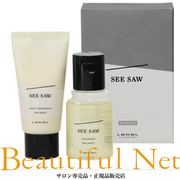 LebeL（ルベル） シーソー シャンプー バランス 50ml トリートメント