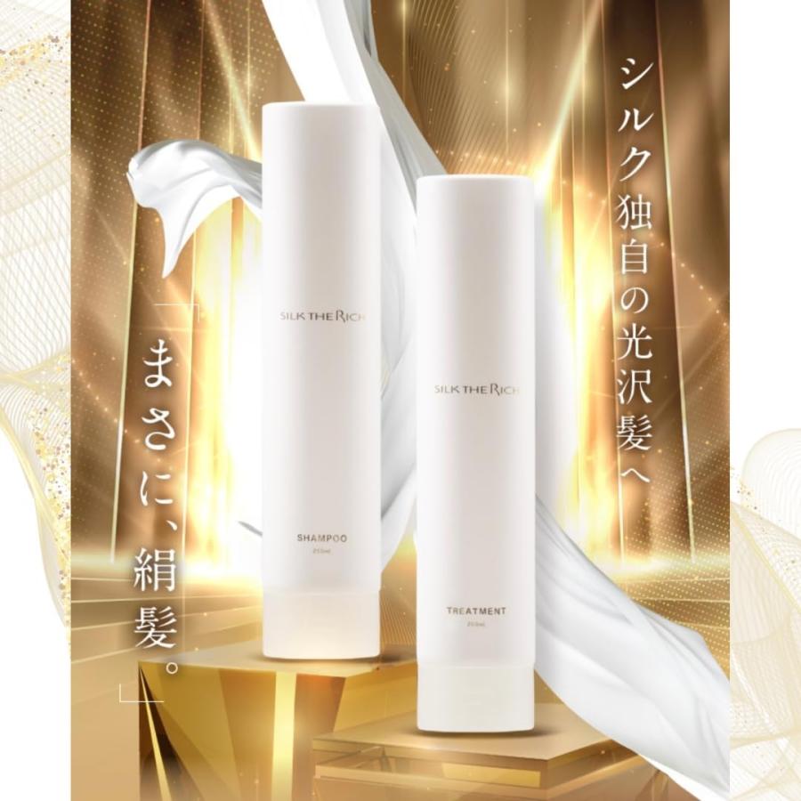 ザリッチ シルクザリッチ 黒 シャンプー 250ml トリートメント ザリッチ シルクザリッチ 黒 シャンプー 250ml トリートメント