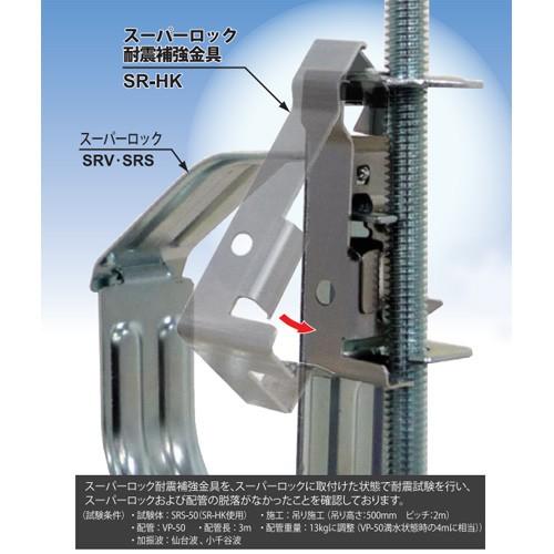因幡電工 INABA 支持具・保持具・結束具 スーパーロック耐震補強金具