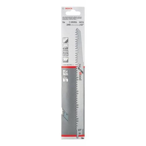 BOSCH（ボッシュ） セーバーソーブレード5本 S1531L : Beautrich