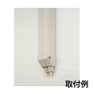 因幡電工 INABA スリムダクトLD 端末カバー グレー 10個セット LDEN-70