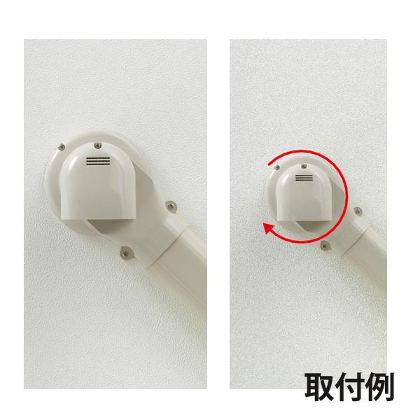 因幡電工 INABA スリムダクトLD ウォールコーナー換気式エアコン