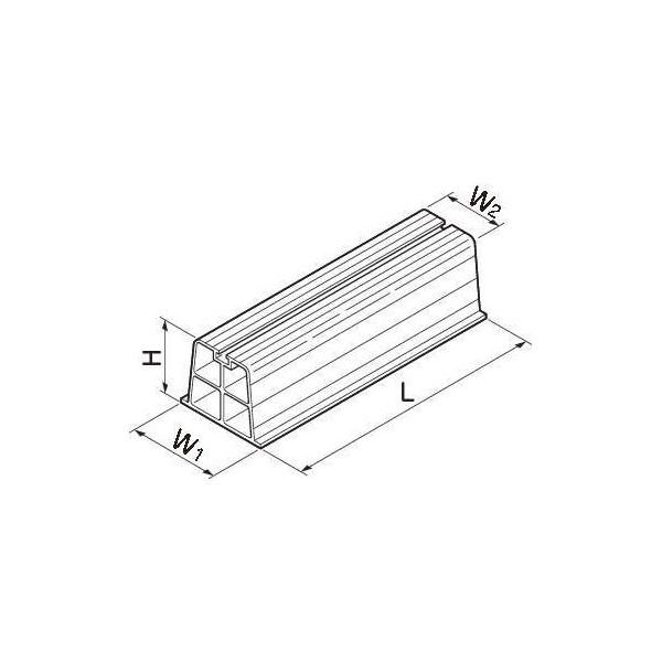因幡電工 INABA プラロック・プラベース・防振パット プラロック350N