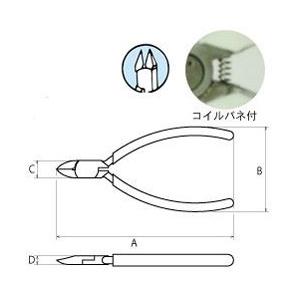 VICTOR ビクター 花園工具 マイクロエース 超硬刃付 樹脂カバー付 1003-115_1