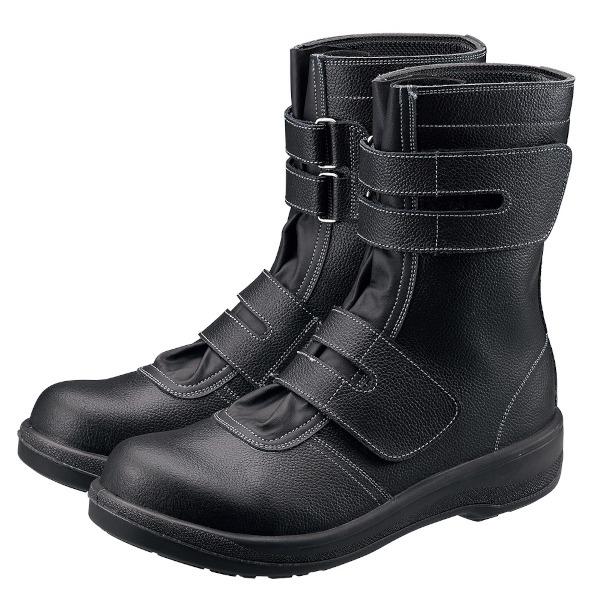 シモン SIMON 安全靴 マジック式長靴 7538黒 26.5cm : Beautrich