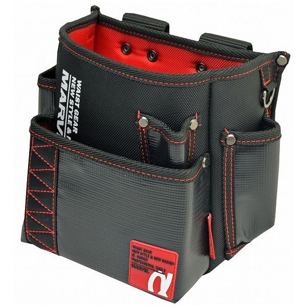MARVEL マーベル 電工ポケット 腰袋 WAIST GEAR レッド MDP-90AR