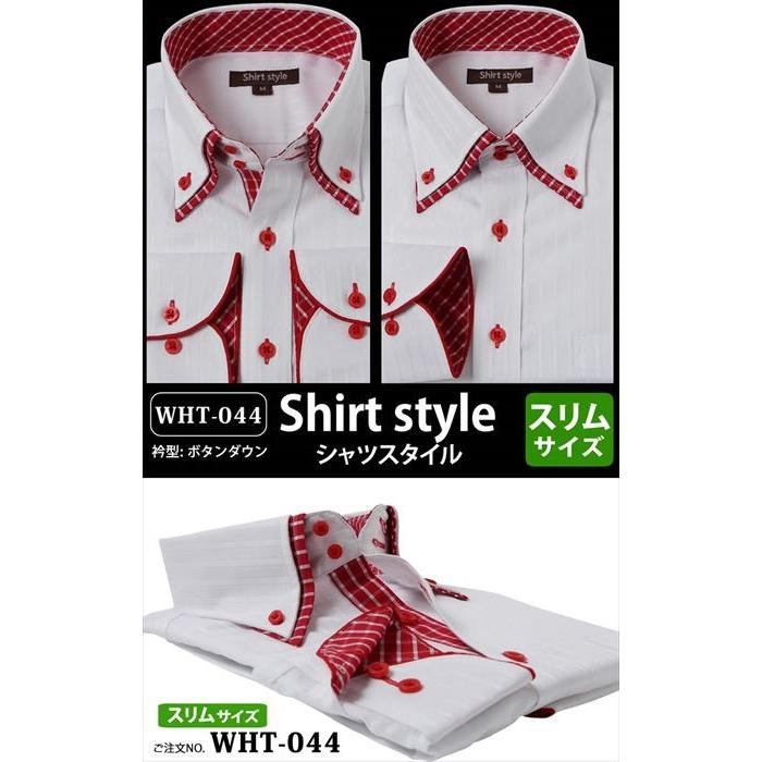 ワイシャツ ボタンダウン おしゃれ 長袖 メンズ Yシャツ ドレスシャツ クールビズ スリム 赤 チェック メンズ 安い ビジネスシャツ カッターシャツ Ysh 1 002 ワイシャツ通販 シャツスタイル 通販 Yahoo ショッピング