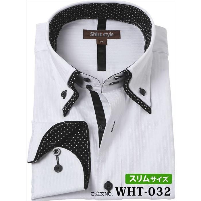 ワイシャツ スリム ボタンダウン メンズ 長袖 おしゃれ 安い 白 黒 水玉 ドット 柄 Yシャツ 結婚式 制服 ドレスシャツ 37 79 39 81 41 43 85 45 86 Ysh 1 032 ワイシャツ通販 シャツスタイル 通販 Yahoo ショッピング