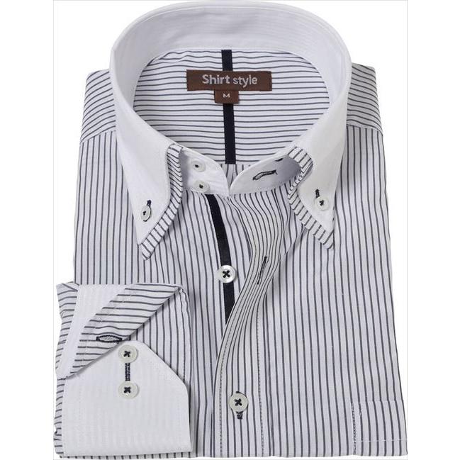 クレリックシャツ 長袖 ワイシャツ メンズ クレリック Yシャツ ドレスシャツ カッターシャツ おしゃれ クールビズ ビジネス Ysh 3 005 ワイシャツ通販 シャツスタイル 通販 Yahoo ショッピング