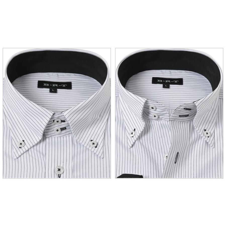 Yシャツ ストライプ 長袖 メンズ スリム ボタンダウン 結婚式 ビジネス カジュアル おしゃれ 安い Ysh 3 313 ワイシャツ通販 シャツスタイル 通販 Yahoo ショッピング