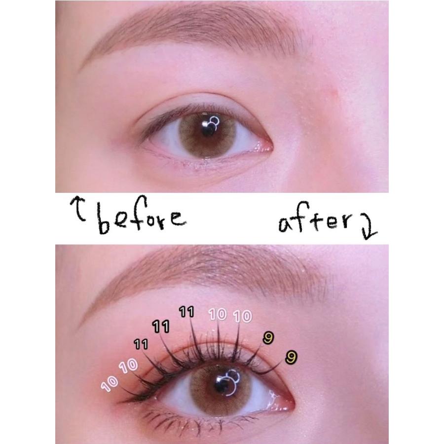 まつ毛エクステ　１２０ケース 120束入り セルフマツエク A型 太さ0.07 8mm 9mm 10mm 11mm 12mm