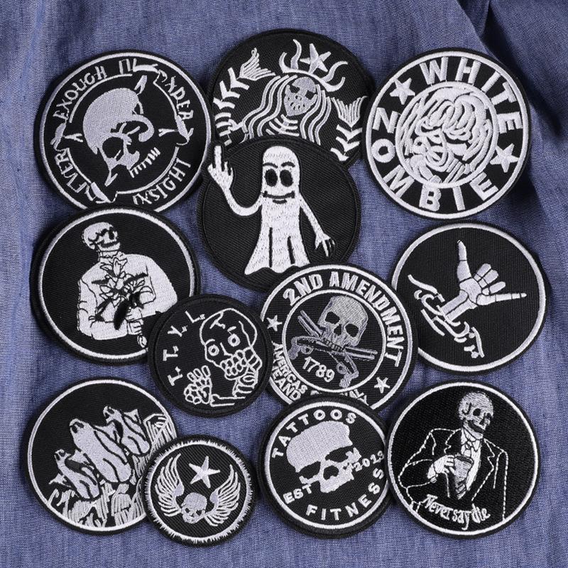 12枚セット アメカジワッペン アイロンワッペン リメイク おしゃれ