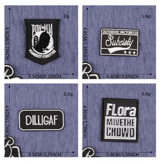 vivision MAJITE PATCH SET ワッペン 21枚セット アメカジワッペン アイロンワッペン リメイク おしゃれ