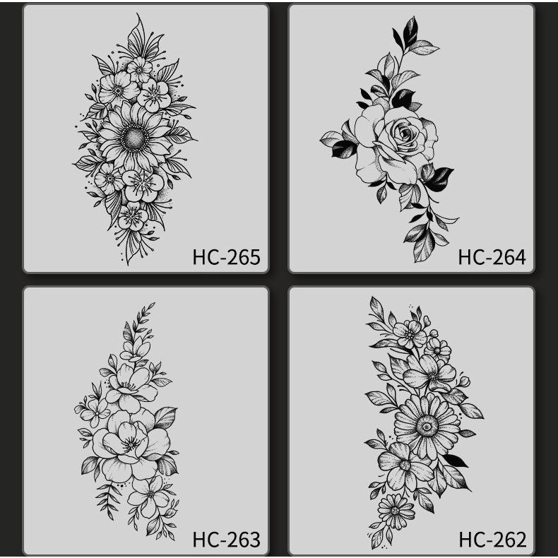 HC-404 タトゥーシール 2シートセット HC-404 タトゥーシール 2シートセット 新作】ジャグアタトゥーシール