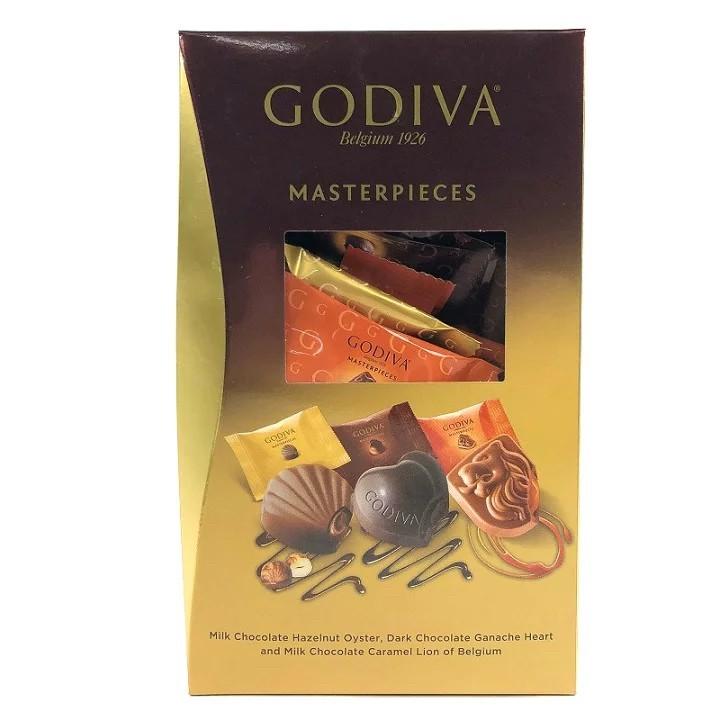 賞味期限2021年11月9日godiva ゴディバ マスターピース シェアリングパック 3種類 45粒入り プラリネ ガナッシュ キャラメル Masterpieces 10039810 ビューティーパフェ 通販 Yahoo ショッピング