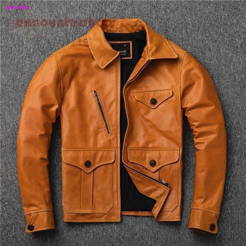 21新春福袋 メンズ レザージャケット 革ジャン すっきりしたデザインでスマートな シングル 本革 レザーコート ミリタリー ジャケット ブランド 細身 スリムタイプ ショート シングル 羊革 ライダース バイク ジャケット Headshotsbar Com