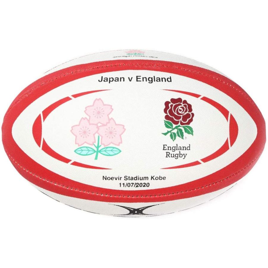 2463円 今ダケ送料無料 Gilbert ギルバート 日本代表レプリカvsイングランド 5号 日本代表国際試合サマーシリーズ レプリカボール Gb 9374 ラグ
