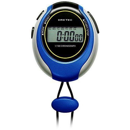 741円 人気特価激安 Dretec ドリテック ストップウォッチ 大画面表示 ブルー Sw 109bl