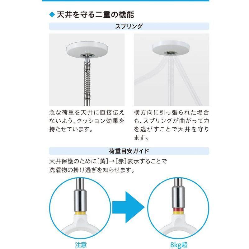 ずっと気になってた 物干し 薄 木調天井用 32cm ショートサイズ Spc型 スポット型 ホスクリーン 川口技研 物干し金物 コンパクト 吊り下げ 室内物干し その他洗濯用品 Umd Cssa Org