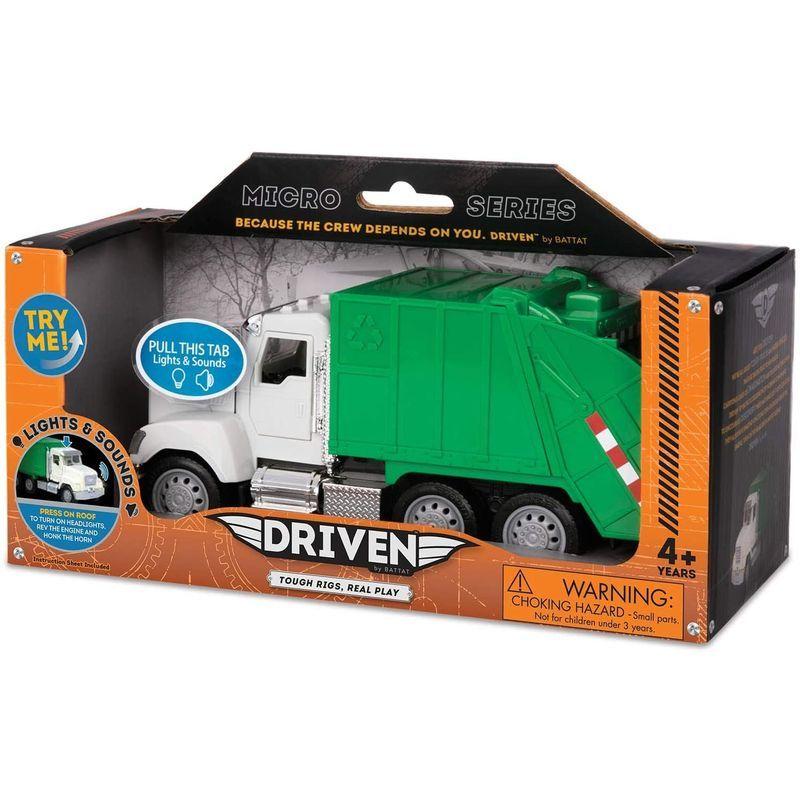 掘り出し物に出会える 新品 未使用 ゴミ収集車 Driven Z Ei スタンダードシリーズ 3歳正規品 清掃車 グリーン はたらく車のおもちゃ 希少 Www Greenintercambio Com Br