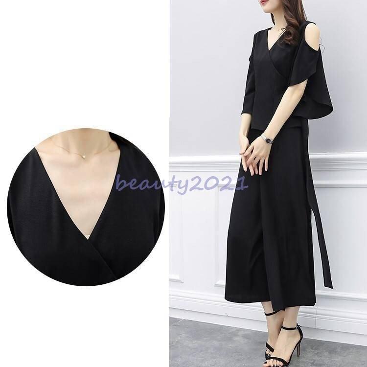 売れ筋介護用品も お呼ばれドレス 結婚式 かっこいいパンツドレス 結婚式のお呼ばれ30代パンツドレス パンツ パーティードレス 代 大きいサイズ 結婚式パンツ 袖あり 40代 30代 パーティドレス サイズ Xl Www Inputlog Net