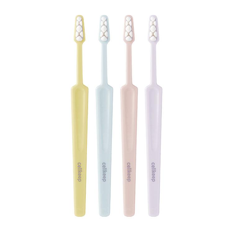 定形外郵便・送料無料】【お得な4本セット】セルキープ 万毛 歯ブラシ