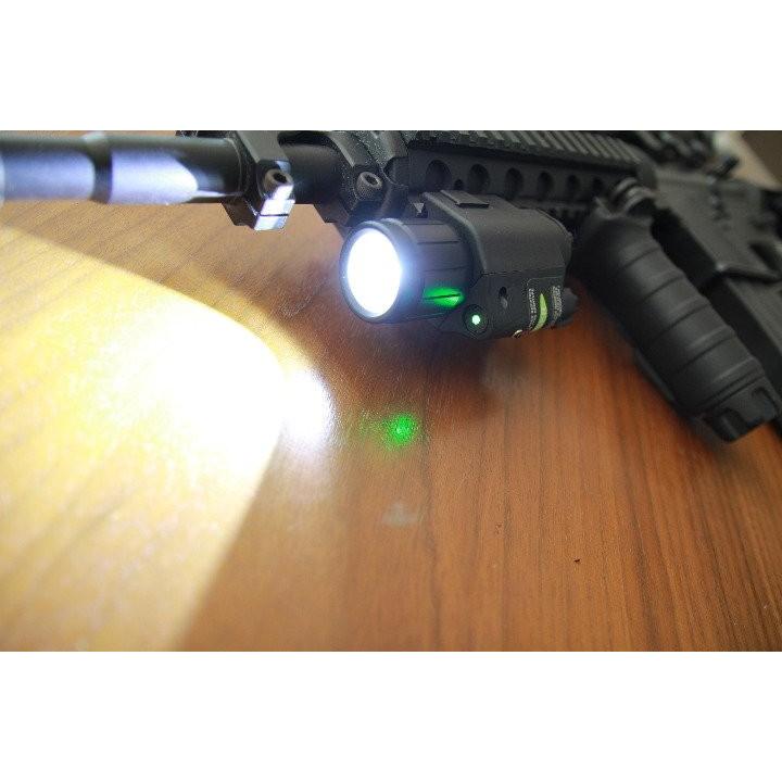 M6タイプ タクティカルフラッシュライト＆赤色レーザー M6タイプ