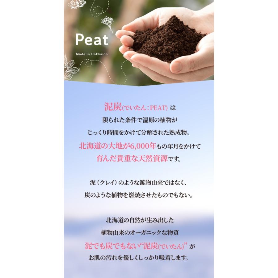 SARORO ピートウォッシュ サロロ 泥洗顔 泥パック スキンケア 密着力