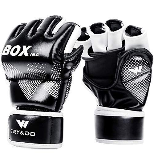 EnergyPower プロ用ハイグレード オープンフィンガーグローブ 第4世代 防臭 洗濯可 MMA ボクシング キックボクシング 総合格