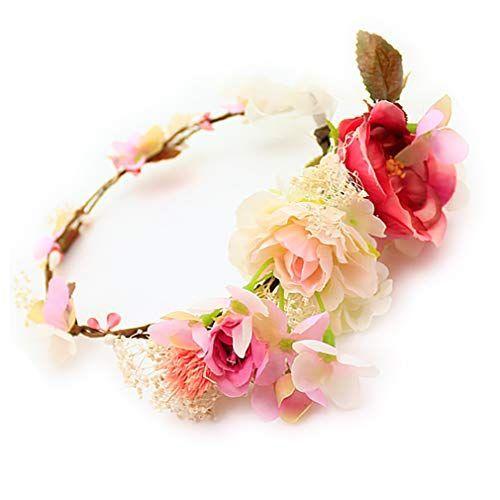 代引不可 花かんむり 花冠 花かんむり ピンク ヘッドドレス 髪飾り コサージュ ウエディング ドレス花冠 Fhkan055pk 日本全国送料無料 Www Aqtsolutions Com